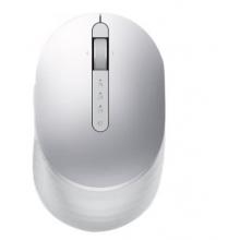 戴爾（DELL）藍牙鼠標無線充電辦公筆記本電腦臺式機原裝USB人體工學高端外設 MS7421W 鉑金銀