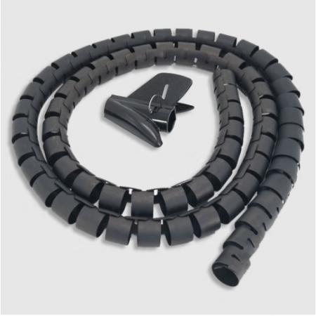 理線管 海斯迪克黑色30mm/10米