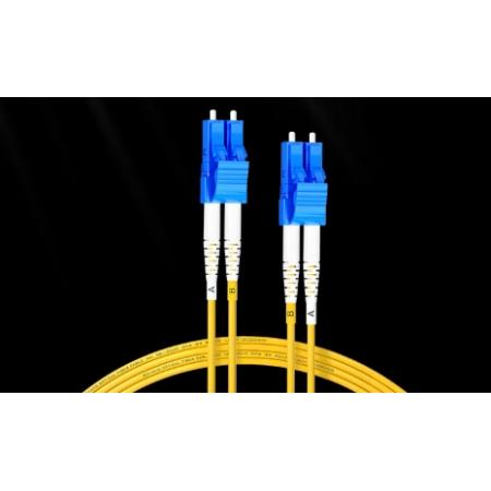 博揚（BOYANG）BY-2052S 電信級光纖跳線尾纖 2米LC-LC(UPC) 單模雙芯雙工Φ2.0跳纖光纖線