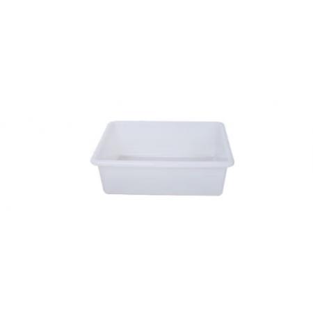 個個熊   白色塑料筐20*30cm