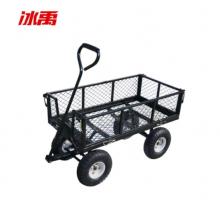 冰禹   BYlj-301 平板車拖車 四輪手推網(wǎng)車 搬運(yùn)拉貨