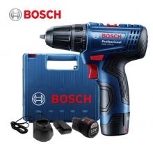 博世（BOSCH） 電動螺絲刀家用充電式手電鉆GSR120-Li鋰電鉆工具箱正反轉(zhuǎn)起子機 【進口雙電】+創(chuàng)一工具箱108件套