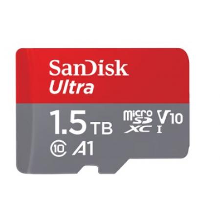 閃迪（SanDisk）1.5TB TF（MicroSD）內(nèi)存卡U1 C10 A1至尊高速移動版 讀速150MB/s 運(yùn)動相機(jī)監(jiān)控?zé)o人機(jī)存儲卡