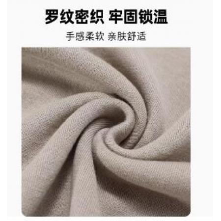 半高領(lǐng)毛衣男秋冬季加絨黑色中領(lǐng)內(nèi)搭男士保暖衣男款針織打底衫潮  L碼
