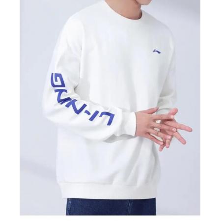 李寧套裝男2023秋季新款衛(wèi)衣衛(wèi)褲長(zhǎng)褲男裝休閑跑步運(yùn)動(dòng)兩件套 標(biāo)準(zhǔn)白/淺灰(適合秋冬) L 175/92A