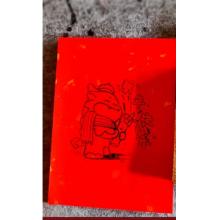 雕刻版手工diy福字	14.5*14.5cm	新年快樂(lè)雕刻版