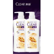 清揚(yáng)（CLEAR）去屑頭皮護(hù)理洗發(fā)露養(yǎng)根韌發(fā)720g*2+100g*2 蓬松洗頭膏 生姜精粹