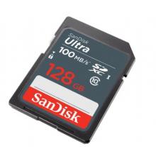 閃迪（SanDisk）128GB SD內(nèi)存卡 至尊高速版讀速100MB/s 數(shù)碼相機 攝像機存儲卡 支持高清視頻
