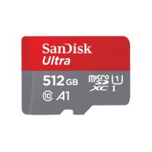 閃迪（SanDisk）512GB TF（MicroSD）內(nèi)存卡 U1 C10 A1 至尊高速移動版 讀速150MB/s 手機平板游戲機存儲卡