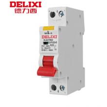 空氣開關	德力西	DZ47PLES-1P+N-C25-30mA 漏電保護器 單片單匹微型斷路器