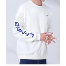 李寧套裝男2023秋季新款衛(wèi)衣衛(wèi)褲長(zhǎng)褲男裝休閑跑步運(yùn)動(dòng)兩件套 淺灰/黑色(小logo) XL 180/96A