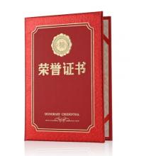 befon 榮譽(yù)證書燙金頒獎(jiǎng)獎(jiǎng)狀證書光面外殼高檔員工頒獎(jiǎng)8開配內(nèi)頁1本裝