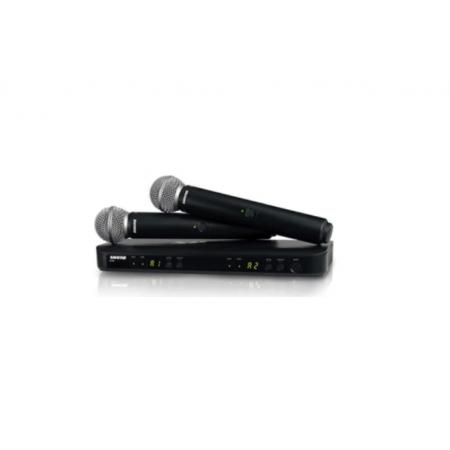 SHURE舒爾   無線手持話筒一拖二  BLX288/SM58