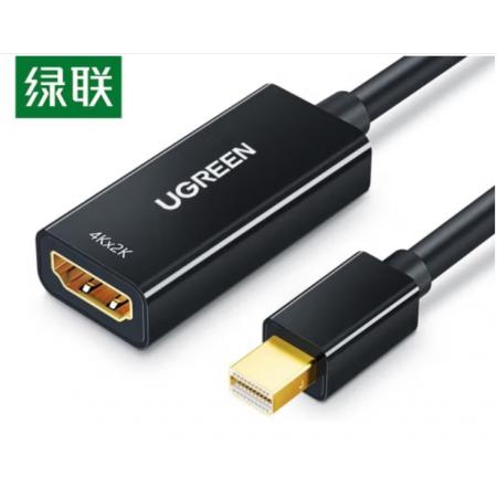 轉換器	綠聯(lián)MD112（MiniDP(公)轉HDMI(母)）黑色