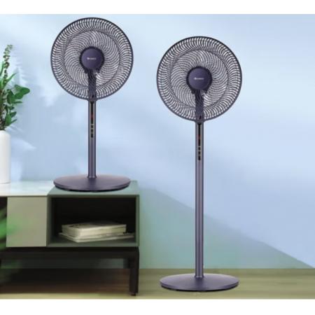 格力（GREE） 電風(fēng)扇七葉落地扇智能風(fēng)扇家用遙控電扇落地風(fēng)扇立式宿舍搖頭辦公室轉(zhuǎn)頁(yè)扇 智能款臺(tái)地扇FD-35X66Bh7紫