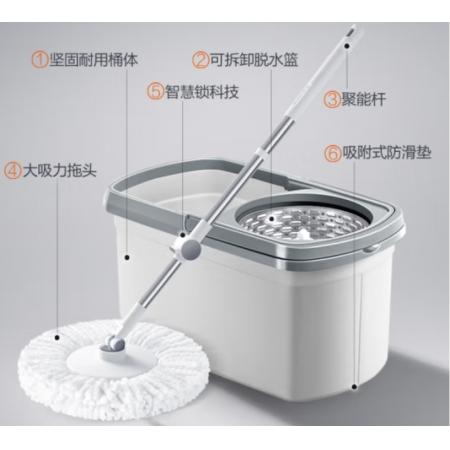 旋轉(zhuǎn)拖把套裝 大衛(wèi)/D10/1桿4頭