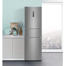 海爾（Haier）218升風(fēng)冷無(wú)霜三門(mén)冰箱小型家用租房中門(mén)全溫區(qū)變溫大冷凍凈味宿舍冰箱以舊換新BCD-218WDPD