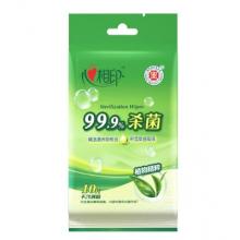 衛(wèi)生濕巾	心相印 XCA001/10片/包單獨(dú)包裝