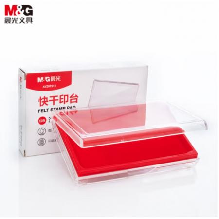 晨光紅色印臺	個-- AYZ97513