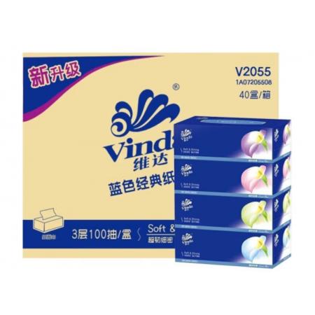 維達(dá)V2055 盒裝 抽紙