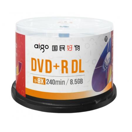 愛(ài)國(guó)者DVD+R DL 空白光盤(pán)/刻錄盤(pán) 8速8.5GB 臺(tái)產(chǎn) 桶裝50片