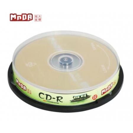 銘大金碟 CD-R空白光盤(pán)/刻錄盤(pán) 江南水鄉(xiāng)系列 52速700M 10片桶裝
