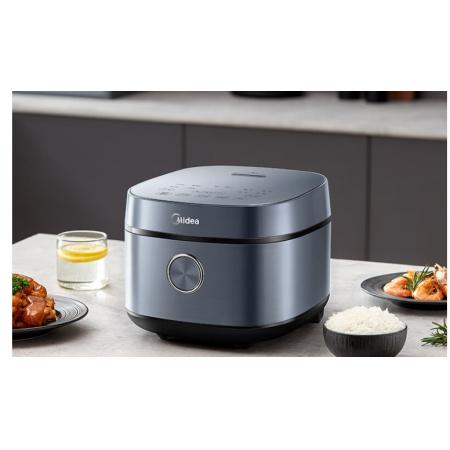美的（Midea）電飯煲電飯鍋4L銀鉆內(nèi)膽11大菜單家用智能電飯煲大火力家用智能電飯煲MB-RE473