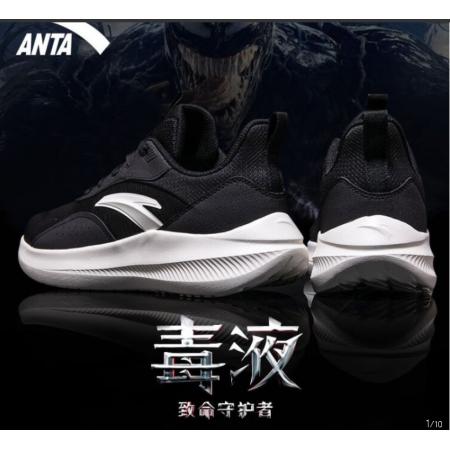 安踏男鞋運動鞋子男春夏季網(wǎng)面透氣減震 黑【網(wǎng)面透氣】 39