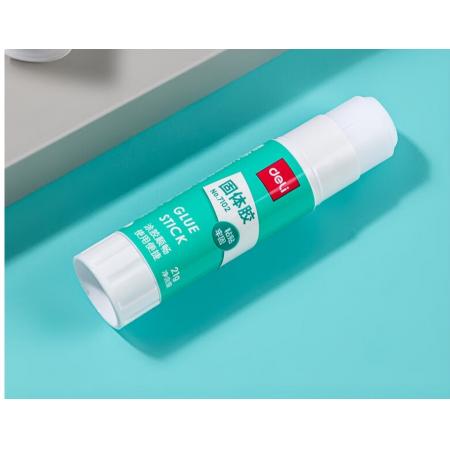 得力（deli） 高粘度PVA固體膠水/膠棒大容量無甲醛配方 7103 36g 大號12個