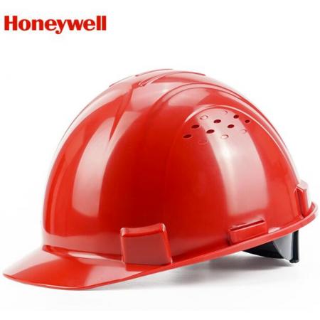 霍尼韋爾（Honeywell）H99 安全帽 ABS 工地建筑 防砸抗沖擊 有透氣孔 紅色 1頂（個）