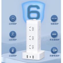 長城風(fēng)行  插線板 12位五孔USB+TYPE-C總控2.8米過載保護  