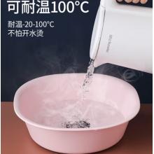 CHAHUA茶花洗臉盆34cm大號加厚抗菌洗腳盆洗衣盆
