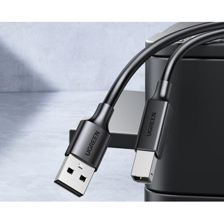 綠聯(lián)(UGREEN)打印機數(shù)據(jù)連接線USB2.0AM/BM方口接頭 3米
