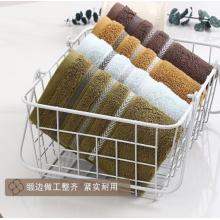 金號(hào)純棉毛巾 AAA級(jí)抗菌洗臉毛巾A類標(biāo)準(zhǔn)素色吸水毛巾4條70*33cm/100g