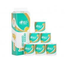 心相印有芯卷紙 心柔4層180g*10卷衛(wèi)生紙巾 大克重卷筒紙
