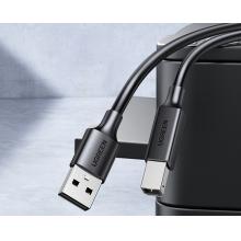綠聯(lián)(UGREEN)打印機數(shù)據(jù)連接線USB2.0AM/BM方口接頭 3米