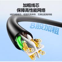 六類網(wǎng)線	山澤WD6100 千兆八芯10米