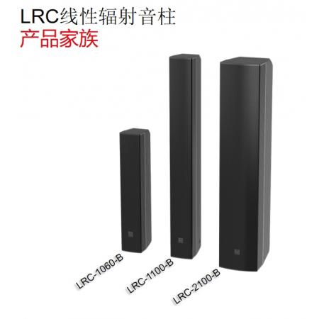 Electro-voice   LRC-2100-B 固定安裝音柱，兩分頻100cm，黑色