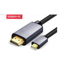 HDMI線	也仁Mini DP轉HDMI2.0 轉換線 5米