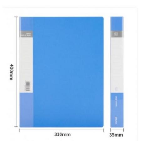 文件資料冊(cè)60頁(yè) 得力5005ES藍(lán)色