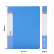 文件資料冊(cè)60頁(yè) 得力5005ES藍(lán)色