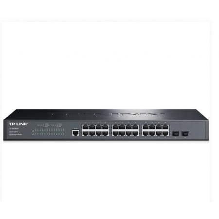 普聯(lián) TP-LINK 交換機(jī) TL-SG3226 24口千兆二層網(wǎng)管核心交換機(jī) 2千兆光纖口 CLP 交換機(jī)