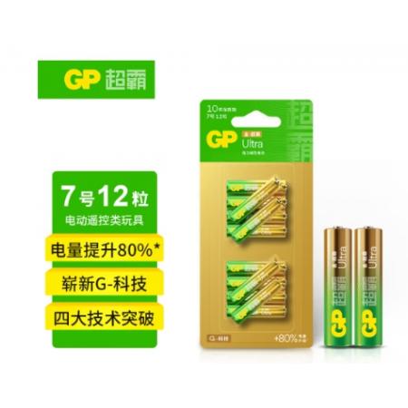 電池		超霸七號AAARO3 12粒/卡