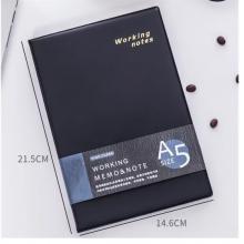 仿皮筆記本	喜通A12-885 A4 96頁(yè)黑色