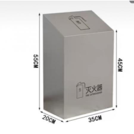 消防不銹鋼滅火器箱 4公斤放置架 定制