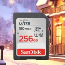 閃迪（SanDisk）256GB SD內(nèi)存卡 U1 C10 至尊高速存儲(chǔ)卡 讀速150MB/s