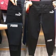 安踏 新款秋季厚款簡約休閑褲男網(wǎng)紅小伙潮流百搭運動褲彈力小束腳衛(wèi)褲 春秋黑色 32
