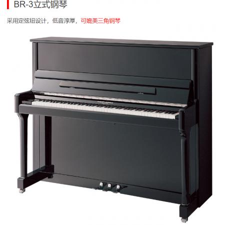 巴特羅賓遜、鋼琴BR-3	高度123cm