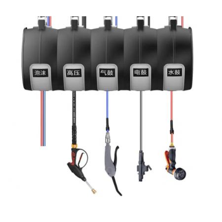 四合一洗車組合鼓8030 藤原 高壓，水，氣，電四鼓，帶安裝架