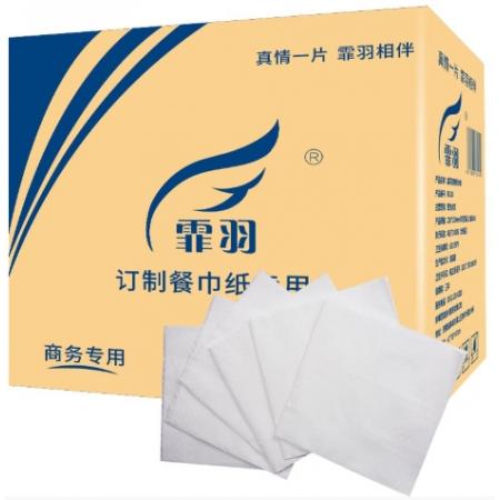 餐巾紙 霏羽 霏羽 230MM*230MM（2層）散裝中空壓紋雙層餐巾紙